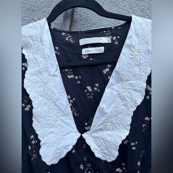 Christy Dawn Mischa Dress in Noir Dancing Chamomile - Picture 11 of 15